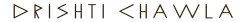 Drishti Chawla Logo